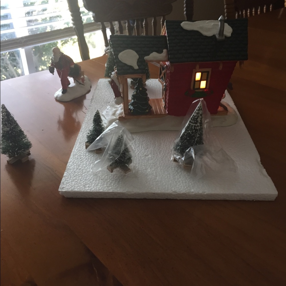 Snow Village Dept 56 Nick’s Tree Farm